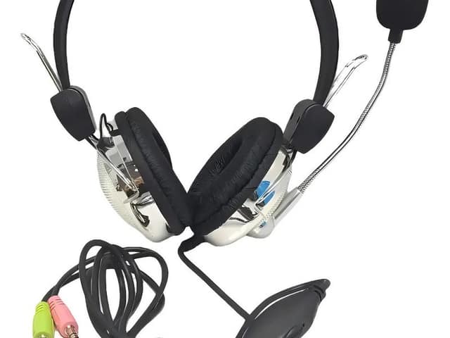 Headset Gamer Inova FON-8679 Cinza – Som Surround